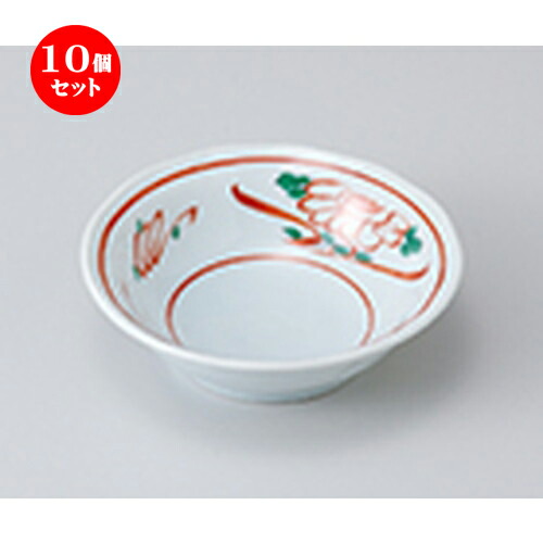 10個セット ☆ 小鉢 ☆ 青地手描風赤絵3.3浅丼 ［ 11.2 x 3.5cm ］ | 小鉢 小 小さい 鉢 ボウル 万能 人気 おすすめ 食器 業務用 飲食店 カフェ うつわ 器 おしゃれ かわいい ギフト プレゼント内祝い 結婚祝い 誕生日 贈り物 贈答品 食器セット