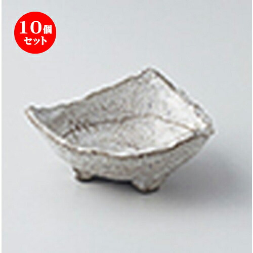 10個セット ☆ 珍味 ☆黒粉引三角三ツ足珍味 [ 8.5 x 8.5 x 3.5cm ] | 珍味 小付け 小鉢 小皿 お漬物 薬味入れ おすすめ 人気 食器 業務用 飲食店 カフェ うつわ 器 おしゃれ かわいい お洒落 可愛い ギフト プレゼント 引き出物 内祝い 結婚祝い 誕生日 食器セット