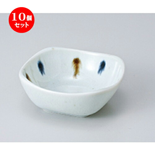 10個セット ☆ 小付 ☆均窯丸角おとおし鉢 [ 9 x 9 x 3.5cm ] | 和食器 鉢 小鉢 ボウル 料亭 ホテル 食器 業務用 飲食店 カフェ うつわ 器 おしゃれ かわいい ギフト プレゼント 内祝い 誕生日 贈り物 贈答品 おすすめ 食器セット 4,598円
