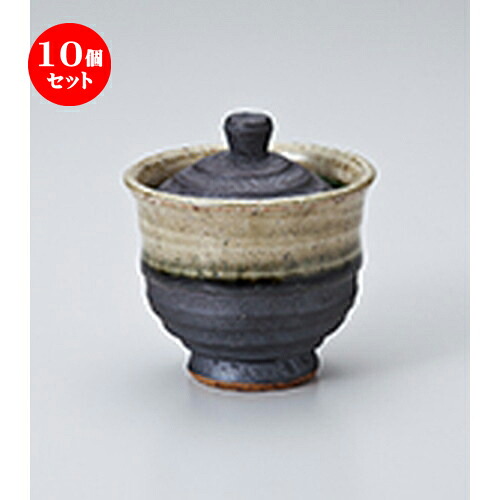 10個セット 蒸碗 / 錆小吸碗 [ 7.8 x 8.5cm・100cc ] | 茶碗蒸し ちゃわんむし 蒸し器 寿司屋 碗 むし碗 食器 業務用 飲食店 おしゃれ かわいい ギフト プレゼント 引き出物 誕生日 贈り物 贈答品 食器セット｜せともの本舗 13,068円