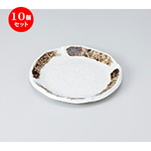 10個仕掛ける ☆ 和皿 ☆ 粉引茶刷毛丸6.0皿 [ 18.3 x 2.3糎 ］ | 中皿 乾荒原皿 取り皿 一般受け おすすめ 食器 お役目用 飲食店 喫茶店 うつわ 泊まり 身寄り用 器 SNS 内祝い 差し上げ物 差し上げ物 寄りあい 差し上げ物 生まれ落ちる日 祝する日 差し上げ物 譲りわたす品 SNS 食器仕掛ける