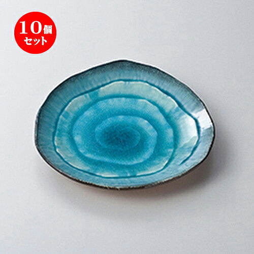 10個セット☆ 和皿 ☆ 藍染スカイ 三角9.0皿 [ 26.5 x 26.5 x 4cm ］ | 中皿 デザート皿 取り皿 人気 おすすめ 食器 業務用 飲食店 カフェ うつわ ホテル 家庭用 器 SNS 内祝い ギフト プレゼント パーティ 引き出物 誕生日 記念日 贈り物 贈答品 SNS 食器セット 27,131円