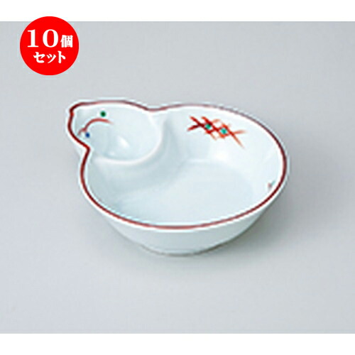 10個セット ☆ 松花堂 ☆ 赤絵むさしの瓢型松花堂 [ 13.6 x 10.4 x 3.1cm ］ | 弁当 小鉢 豆皿 幕ノ内 人気 おすすめ 食器 業務用 飲食店 カフェ うつわ 器 おしゃれ かわいい ギフト プレゼント 引き出物 誕生日 贈り物 贈答品 食器セット 17,457円