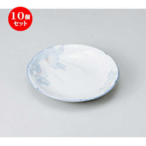 10個セット ☆ 和皿 ☆ まごころ花型5.0皿 [ 16.5cm ］ | 中皿 デザート皿 取り皿 人気 おすすめ 食器 業務用 飲食店 カフェ うつわ ホテル 家庭用 器 SNS 内祝い ギフト プレゼント パーティ 引き出物 誕生日 記念日 贈り物 贈答品 SNS 食器セット