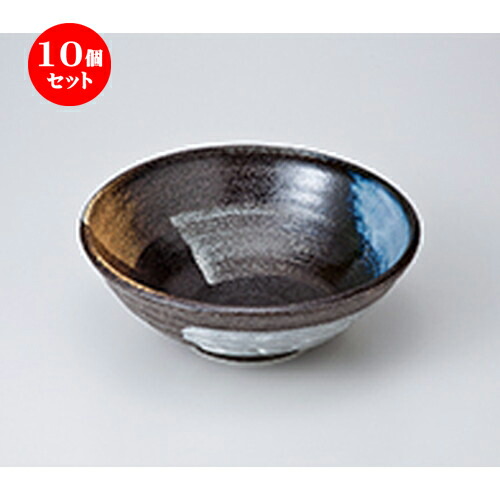 10個セット ☆ 多用鉢 ☆ 刷毛巻荒引大鉢 [ 23.5 x 9cm ］ | 中鉢 盛鉢 取り鉢 ボウル 中 おすすめ 人気 食器 業務用 飲食店 カフェ うつわ 器 おしゃれ かわいい お洒落 ギフト プレゼント 引き出物 内祝い 結婚祝い 誕生日 贈り物 贈答品 食器セット