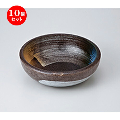 10個セット ☆ 多用鉢 ☆ 刷毛巻くくり手8.0深鉢 [ 23.5 x 8cm ］ | 中鉢 盛鉢 取り鉢 ボウル 中 おすすめ 人気 食器 業務用 飲食店 カフェ うつわ 器 おしゃれ かわいい お洒落 ギフト プレゼント 引き出物 内祝い 結婚祝い 誕生日 贈り物 贈答品 食器セット