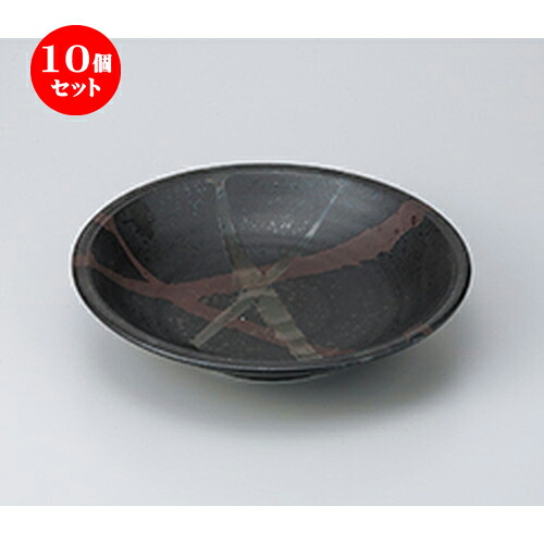 10個セット ☆ 盛込鉢 ☆ 煌き黒盛皿 [ 28.7 x 6cm ］ | 盛り鉢 盛鉢 万能 取り鉢 おすすめ 食器 業務用 飲食店 カフェ うつわ 器 おしゃれ かわいい お洒落 可愛い おしゃれ かわいい お洒落 可愛い 食器セット