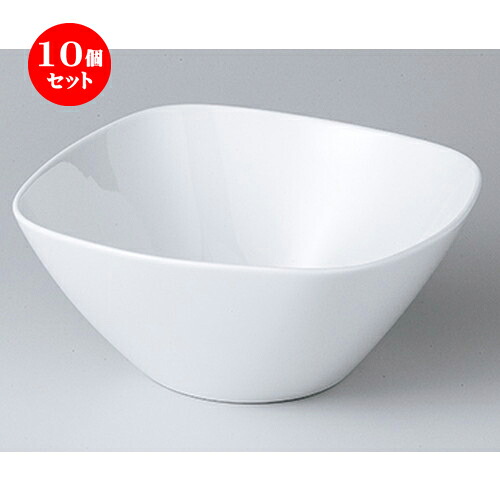 10個セット ☆ モダンスタイル ☆ スムーススクエア11.5cmボール [ 11.7 x 11.7 x 5.5cm ] | おすすめ 人気 食器 業務用 飲食店 カフェ うつわ 器 おしゃれ かわいい お洒落 可愛い ギフト プレゼント 引き出物 内祝い 結婚祝い 誕生日 贈り物 自宅 イベント 食器セット