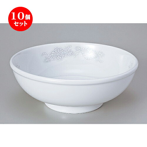 10個セット ☆ 中華単品 ☆ スーパーチャイナ華清（絵付）7.0寸玉丼 [ 21.2 x 7.8cm ・ 1350cc ］ | 丼 丼ぶり どんぶり ラーメン チャーハン 人気 おすすめ 食器 中華 飯店 中華食器 業務用 飲食店 カフェ うつわ 器 おしゃれ かわいい ギフト プレゼント 誕生日 食器セット