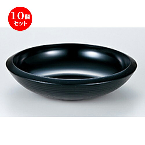 10個セット 7.0 千筋鉄鉢 黒 ［ φ210 x h 65mm ］ | ボール ボウル お椀 WAN 鉢 人気 おすすめ 食器 洋食器 業務用 飲食店 カフェ うつわ 器 おしゃれ かわいい ギフト プレゼント 引き出物 誕生日 贈り物 贈答品｜せともの本舗