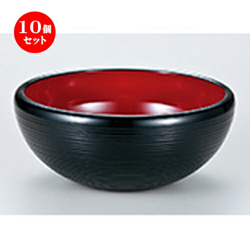 10個セット 5.0 千筋ボール 黒内朱 ［ φ150 x h 68mm ］ | ボール ボウル お椀 WAN 鉢 人気 おすすめ 食器 洋食器 業務用 飲食店 カフェ うつわ 器 おしゃれ かわいい ギフト プレゼント 引き出物 誕生日 贈り物 贈答品 13,689円