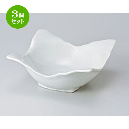 3個セット ☆ 多用鉢 ☆ 白結晶四方鉢（大） [ 19.5 x 19.5 x 8.5cm ］ | 中鉢 盛鉢 取り鉢 ボウル 中 おすすめ 人気 食器 業務用 飲食店 カフェ うつわ 器 おしゃれ かわいい お洒落 ギフト プレゼント 引き出物 内祝い 結婚祝い 誕生日 贈り物 贈答品 食器セット