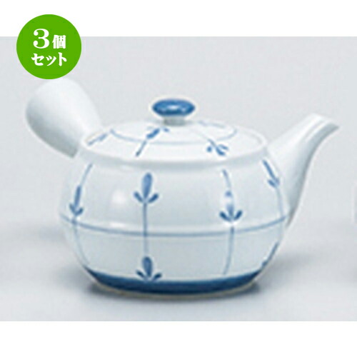 でおすすめアイテム 急須 めばえm3号急須450cc 有田焼急須 3個セット 贈答品 贈り物 誕生日 引き出物 プレゼント ギフト かわいい おしゃれ 器 うつわ カフェ 飲食店 業務用 食器 おすすめ 人気 まったり 一服 お茶 土瓶 きゅうす 急須 ポット Apareceaqui Es