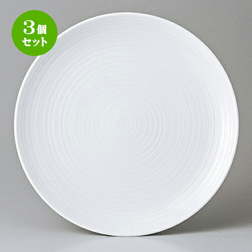 3個セット☆ モダンスタイル ☆ サンサーラ20cmプレート [ 20.5 x 2.5cm ]| 中皿 サラダ パスタ 取り皿 プレート 人気 おすすめ 食器 洋食器 業務用 飲食店 カフェ うつわ 器 おしゃれ かわいい ギフト プレゼント 引き出物 誕生日 贈り物 贈答品 食器セット