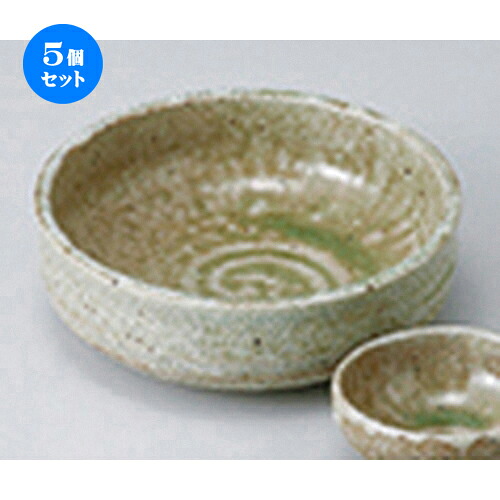5個セット ☆ 刺身 ☆ 緑釉カイラギ刺身鉢 ［ 14.5 x 4.7cm ］ | 人気 おすすめ 食器 業務用 飲食店 カフェ うつわ 器 おしゃれ かわいい ギフト プレゼント 引き出物 誕生日 贈り物 贈答品 食器セット