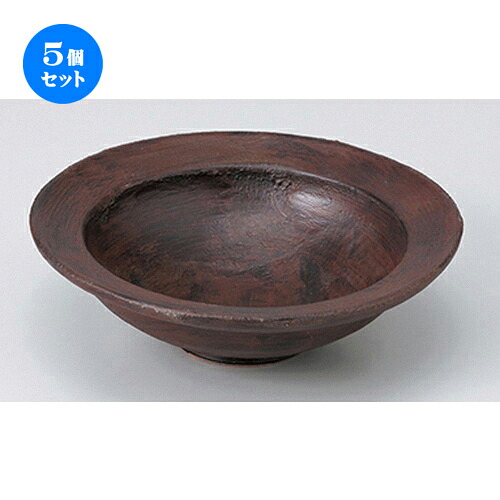 5個セット☆ 中鉢特選 ☆ 根来 リム付17cm鉢 ［ 17.2 x 4.9cm ］ | 中鉢 盛鉢 取り鉢 ボウル 中 おすすめ 人気 食器 業務用 飲食店 カフェ うつわ 器 おしゃれ かわいい お洒落 ギフト プレゼント 引き出物 内祝い 結婚祝い 誕生日 贈り物 贈答品 食器セット｜せともの本舗