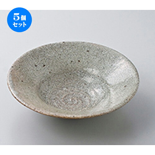 5個セット☆ 向付 ☆ 錆かいらぎ5.5鉢 ［ 18 x 5.2cm ］ | 中鉢 盛鉢 取り鉢 ボウル 中 おすすめ 人気 食器 業務用 飲食店 カフェ うつわ 器 おしゃれ かわいい お洒落 ギフト プレゼント 引き出物 内祝い 結婚祝い 誕生日 贈り物 贈答品 食器セット