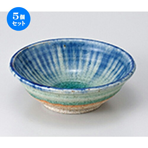 5個セット☆ 小鉢 ☆ 御深井ゴス流し4.0玉割 ［ 12.7 x 4.4cm ］ | 小鉢 小 小さい 鉢 ボウル 万能 人気 おすすめ 食器 業務用 飲食店 カフェ うつわ 器 おしゃれ かわいい ギフト プレゼント内祝い 結婚祝い 誕生日 贈り物 贈答品 食器セット