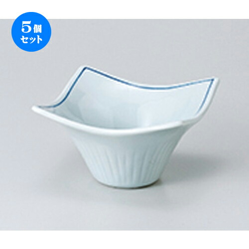 5個セット☆ 小鉢 ☆ 渕ライン花型小鉢（大） ［ 10.8 x 10.8 x 6.5cm ］ | 小鉢 小 小さい 鉢 ボウル 万能 人気 おすすめ 食器 業務用 飲食店 カフェ うつわ 器 おしゃれ かわいい ギフト プレゼント内祝い 結婚祝い 誕生日 贈り物 贈答品 食器セット