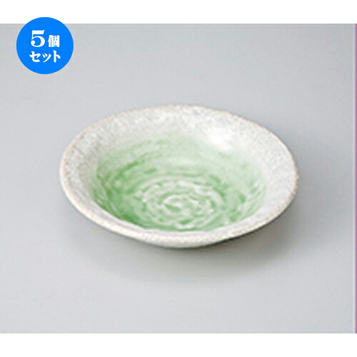 5個セット☆ 中鉢 ☆ 若草5.0鉢 ［ 16.5 x 4cm ］ | 中鉢 盛鉢 取り鉢 ボウル 中 おすすめ 人気 食器 業務用 飲食店 カフェ うつわ 器 おしゃれ かわいい お洒落 ギフト プレゼント 引き出物 内祝い 結婚祝い 誕生日 贈り物 贈答品 食器セット