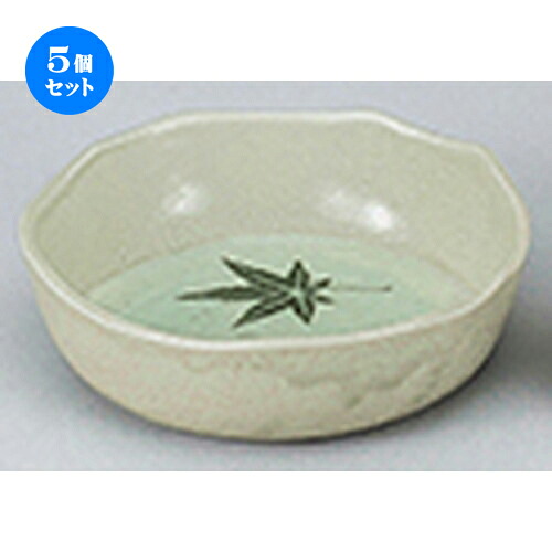 5個セット☆ 和陶オープン ☆ ビードロ紅葉 刺身鉢 [ 16 x 4.5cm ] | 中皿 デザート皿 取り皿 人気 おすすめ 食器 業務用 飲食店 カフェ うつわ ホテル 家庭用 器 SNS 内祝い ギフト プレゼント パーティ 引き出物 誕生日 記念日 贈り物 贈答品 SNS 食器セット