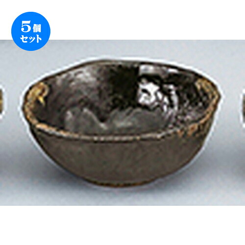 5個セット☆ 和陶オープン ☆ 琥珀 4.5深小鉢 [ 13.5 x 5cm ] | 小鉢 小 小さい 鉢 ボウル 万能 人気 おすすめ 食器 業務用 飲食店 カフェ うつわ 器 おしゃれ かわいい ギフト プレゼント内祝い 結婚祝い 誕生日 贈り物 贈答品 食器セット