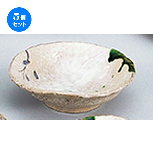 5個セット☆ 和陶オープン ☆ つた織部 5.5刺身鉢 [ 17.5 x 17 x 5.5cm ] | 人気 おすすめ 食器 業務用 飲食店 カフェ うつわ 器 おしゃれ かわいい ギフト プレゼント 引き出物 誕生日 贈り物 贈答品 食器セット