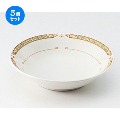 5個セット☆ 洋陶オープン ☆ マドリード（強化） 51/2吋フルーツ [ 14 x 3.8cm ] | 人気 おすすめ 食器 業務用 飲食店 カフェ うつわ 器 おしゃれ かわいい ギフト プレゼント 引き出物 誕生日 贈り物 贈答品 食器セット