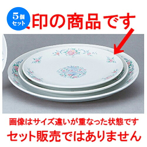 5個セット☆ 中華オープン ☆ 天翔鳳凰 メタ玉9吋丸皿 [ 23.5 x 2.2cm ] | 丸皿 プレート メイン ケーキ デザート チャーハン ラーメン 人気 おすすめ 食器 中華 飯店 中華食器 業務用 飲食店 カフェ うつわ おしゃれ かわいい ギフト プレゼント 誕生日 食器セット