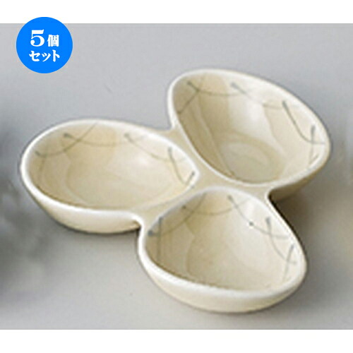 5個セット☆ 珍味特選 ☆一珍カゴメ三品珍味 [ 12 x 11 x 2.2cm ] | 珍味 小付け 小鉢 小皿 お漬物 薬味入れ おすすめ 人気 食器 業務用 飲食店 カフェ うつわ 器 おしゃれ かわいい お洒落 可愛い ギフト プレゼント 引き出物 内祝い 結婚祝い 誕生日 食器セット