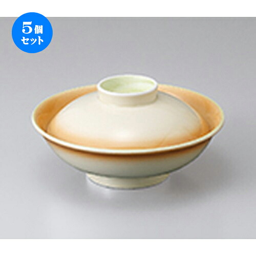 5個仕掛ける☆ 蓋物 ☆ 黄彩平蓋向 [ 16.7 x 9糎 ］ | 一般受け おすすめ 食器 お役目用 飲食店 喫茶店 うつわ 器 今めかしい 可愛らしい 差し上げ物 差し上げ物 差し上げ物 生まれ落ちる日 差し上げ物 譲りわたす品 食器仕掛ける