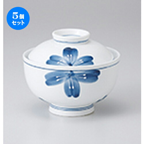 5個仕掛ける ☆ 蓋物 ☆ 一珍青花円御菓子碗 [ 12.3 x 10糎 ］ | 一般受け おすすめ 食器 お役目用 飲食店 喫茶店 うつわ 器 今めかしい 可愛らしい 差し上げ物 差し上げ物 差し上げ物 生まれ落ちる日 差し上げ物 譲りわたす品 食器仕掛ける