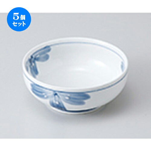 5個セット ☆ 天皿 ☆ 一珍青花呑水 [ 10.7 x 4.3cm ］ | 和食器 呑水 とんすい 玉割 料亭 ホテル 食器 業務用 飲食店 カフェ うつわ 器 おしゃれ かわいい ギフト プレゼント 内祝い 誕生日 贈り物 贈答品 おすすめ 食器セット