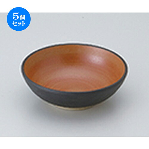 5個セット☆ 松花堂 ☆ 黒塗内朱3.8鉢 [ 11.1 x 3.7cm ］ | 弁当 小鉢 豆皿 幕ノ内 人気 おすすめ 食器 業務用 飲食店 カフェ うつわ 器 おしゃれ かわいい ギフト プレゼント 引き出物 誕生日 贈り物 贈答品 食器セット