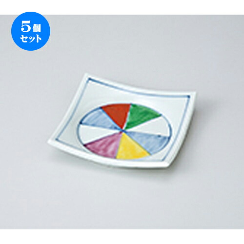 5個セット☆ 松花堂 ☆ 風船四方皿（中） [ 11.5 x 11.5 x 2cm ］ | 弁当 小鉢 豆皿 幕ノ内 人気 おすすめ 食器 業務用 飲食店 カフェ うつわ 器 おしゃれ かわいい ギフト プレゼント 引き出物 誕生日 贈り物 贈答品 食器セット
