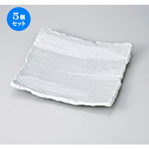 5個セット☆ 和皿 ☆ 堀川 凛19cm正角皿 [ 19.3 x 19.3 x 2.4cm ］ | 人気 おすすめ 食器 業務用 飲食店 カフェ うつわ 器 おしゃれ かわいい ギフト プレゼント 引き出物 誕生日 贈り物 贈答品 食器セット