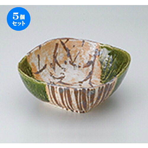 5個セット ☆ 多用鉢 ☆ 織部7.0角鉢 [ 20.5 x 20.5 x 8.3cm ］ | 中鉢 盛鉢 取り鉢 ボウル 中 おすすめ 人気 食器 業務用 飲食店 カフェ うつわ 器 おしゃれ かわいい お洒落 ギフト プレゼント 引き出物 内祝い 結婚祝い 誕生日 贈り物 贈答品 食器セット 34,606円