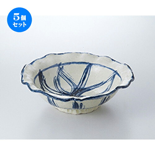 5個セット☆ 盛込鉢 ☆ 手造り安南10.0盛鉢 [ 30.5 x 12cm ］ | 盛り鉢 盛鉢 万能 取り鉢 おすすめ 食器 業務用 飲食店 カフェ うつわ 器 おしゃれ かわいい お洒落 可愛い おしゃれ かわいい お洒落 可愛い 食器セット