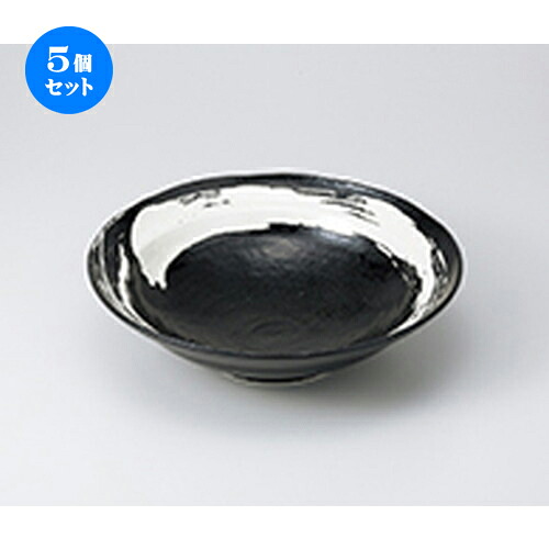 5個セット ☆ 多用鉢 ☆ 黒海流9.0盛鉢 [ 27 x 7.2cm ］ | 中鉢 盛鉢 取り鉢 ボウル 中 おすすめ 人気 食器 業務用 飲食店 カフェ うつわ 器 おしゃれ かわいい お洒落 ギフト プレゼント 引き出物 内祝い 結婚祝い 誕生日 贈り物 贈答品 食器セット
