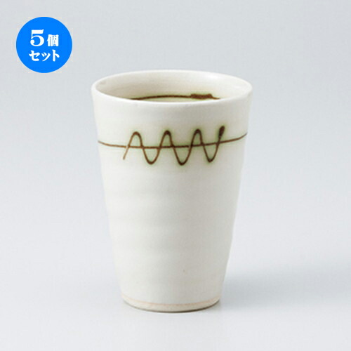5個セット☆ フリーカップ ☆ 緑線フリーカップ [ 8 x 11cm 300cc ］ | フリーカップ タンブラー カップ コップ ビール 酒器 お酒 居酒屋 バー bar 晩酌 人気 おすすめ 食器 業務用 飲食店 カフェ うつわ 器 おしゃれ かわいい ギフト プレゼント 誕生日 食器セット