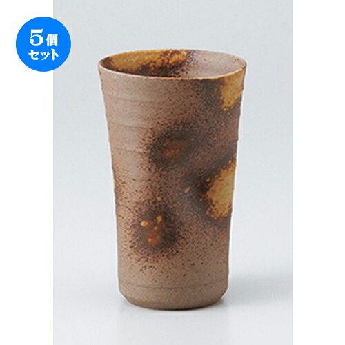 5個セット☆ フリーカップ ☆ フリーカップ 美膳えくぼ [ 7.5 x 12.5cm 240cc ］ | フリーカップ タンブラー カップ コップ ビール 酒器 お酒 居酒屋 バー bar 晩酌 人気 おすすめ 食器 業務用 飲食店 うつわ 器 おしゃれ かわいい ギフト プレゼント 誕生日 食器セット