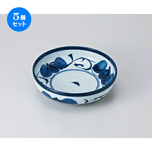 5個セット ☆ めん皿 ☆ 濃ツタ6.8浅口ボール [ 20.5 x 6cm ］ | そば 蕎麦 めん 麺おすすめ 人気 食器 業務用 飲食店 カフェ うつわ 器 おしゃれ かわいい お洒落 可愛い ギフト プレゼント 引き出物 内祝い 結婚祝い 誕生日 贈り物 贈答品 食器セット