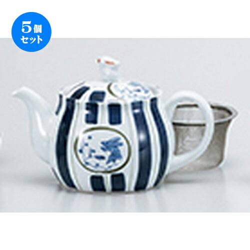 海外輸入 楽天市場 5個セット ポット 丸紋うさぎポット U 450cc ポット 急須 きゅうす 土瓶 お茶 一服 まったり 人気 おすすめ 食器 業務用 飲食店 カフェ うつわ 器 おしゃれ かわいい ギフト プレゼント 引き出物 誕生日 贈り物 贈答品 せともの本舗