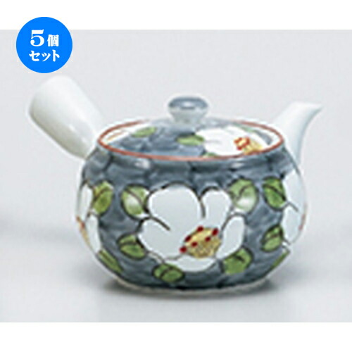 安い 急須 業務用 食器 おすすめ 人気 まったり 一服 お茶 土瓶 きゅうす 急須 ポット 550cc 8cm X 急須11 白花 有田焼 急須 5個セット 飲食店 贈答品 贈り物 誕生日 引き出物 プレゼント ギフト かわいい おしゃれ 器