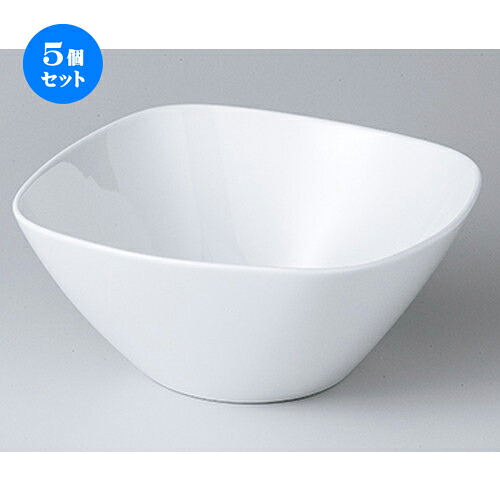 5個セット☆ モダンスタイル ☆ スムーススクエア14cmボール [ 14 x 14 x 6.5cm ] | おすすめ 人気 食器 業務用 飲食店 カフェ うつわ 器 おしゃれ かわいい お洒落 可愛い ギフト プレゼント 引き出物 内祝い 結婚祝い 誕生日 贈り物 自宅 イベント 食器セット