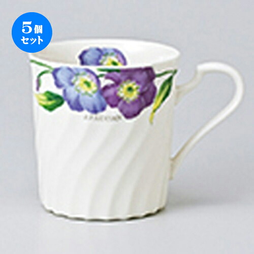 5個仕掛ける☆ マグカップ ☆ レインボフラワーマグ（青色） [ 8 x 8.7糎 ・ 300竓 ］ | マグカップ コップ 珈琲 紅茶の葉 紅茶 一般受け おすすめ 食器 洋食器 御役目用 飲食店 喫茶店 うつわ 器 差し上げ物 差し上げ物 差し上げ物 生まれ落ちる日 差し上げ物 差しあげる品 住み家 でき事 おうち 食器仕掛ける