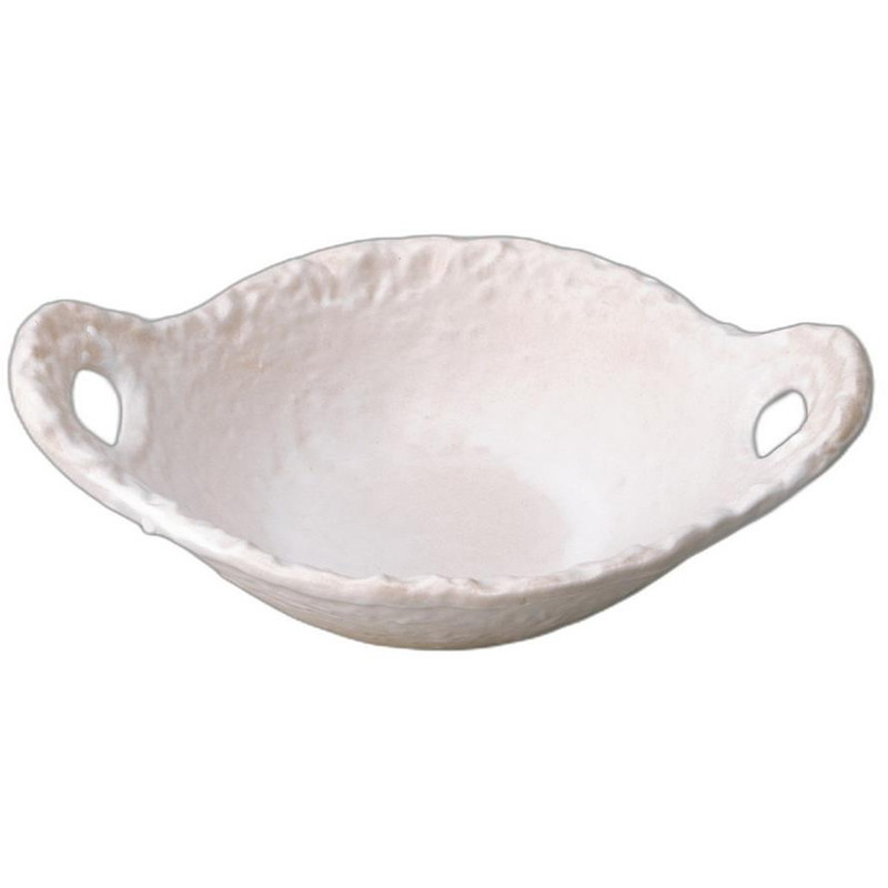 白6.0変形陶板 [ 24 x 19 x 6.5cm ]直火OK | 陶板 | おすすめ 人気 食器 業務用 飲食店 カフェ うつわ おしゃれ かわいい 可愛い ギフト プレゼント 引き出物 結婚祝い 誕生日