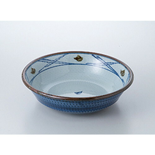 盛込鉢 ゴス巻錆点9.0鉢 ［ 28 x 8.2cm ］ | 盛り鉢 盛鉢 万能 取り鉢 おすすめ 食器 業務用 飲食店 カフェ うつわ 器 おしゃれ かわいい お洒落 可愛い おしゃれ かわいい お洒落 可愛い 6,691円