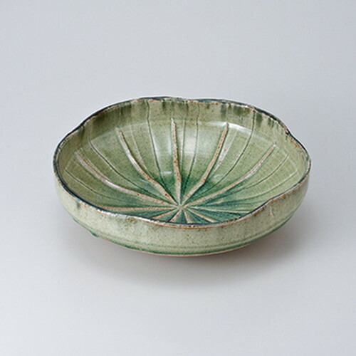 多用鉢 御深井花型大鉢 ［ 24.5 x 7.4cm ］ | 中鉢 盛鉢 取り鉢 ボウル 中 おすすめ 人気 食器 業務用 飲食店 カフェ うつわ 器 おしゃれ かわいい お洒落 ギフト プレゼント 引き出物 内祝い 結婚祝い 誕生日 贈り物 贈答品