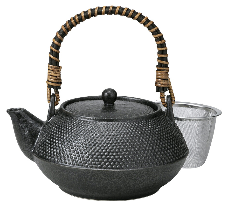 あられ土瓶 鉄黒 [17.1×14.7×9.5糎 800竓] | 器 食器 和食器 和皿 和食 飲食店 食べ物屋 旅人宿 喫茶店 和喫茶店 食堂 赤ちょうちん 通信販売 食べ物屋 御勤め用 身寄り用 差し上げる 差し上げ物 差し上げ物 雑貨店 格好のいい 可愛らしい 御祝い 仕かける 急須